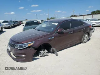 2016 Kia Optima LX z VIN 5XXGT4L35GG111865, wystawiony jako Copart lot #43825485 z przebiegiem 82 411 mil mil oraz Szkoda całkowita • Salvage title. Historia ofert i sprzedaży dostępna na DreamBid. Obrazek 1.
