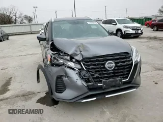 2021 Nissan Kicks SV with VIN 3N1CP5CV2ML495312, listed as a Copart auction lot 48202875 with 57,756 mi miles and Salvage Title. Bid and sale history available at carsss.com. Image 11.