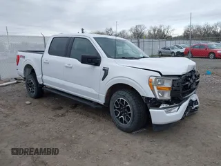 2022 Ford F-150 XL with VIN 1FTFW1E88NKE52786, listed as a IAAI auction lot 42116199 with 39,228 mi miles. Bid and sale history available at carsss.com. Image 1.