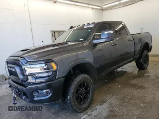2024 Ram 2500 Power Wagon с VIN 3C6TR5EJ8RG130481, выставлен на аукционе Copart как лот 57810265 с пробегом 34 070 миль миль и Списание • Salvage title. История ставок и продаж доступна на DreamBid. Изображение 1.