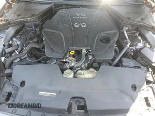 2021 Infiniti Q50 3.0t LUXE with VIN JN1EV7BP4MM704889, listed as a Copart auction lot 52420905 with 43,616 mi miles and Non Repairable. Bid and sale history available at carsss.com. Image 11.