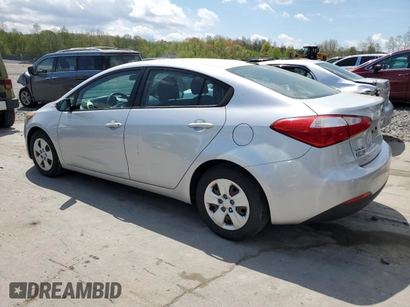 2015 Kia Forte LX with VIN KNAFX4A62F5395257, listed as a Copart auction lot 54106115 with 227,518 mi miles and Clean Title. Bid and sale history available at carsss.com. Image 2.