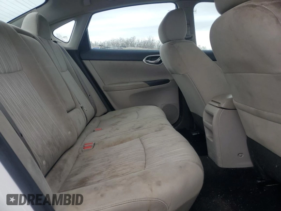 2016 Nissan Sentra SV with VIN 3N1AB7APXGY257429, listed as a Copart auction lot 51481995 with 182,104 mi miles and Salvage Title. Bid and sale history available at DreamBid. Image 11.