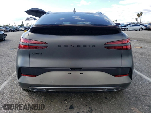 2023 Genesis GV60 Performance z VIN KMUKEDTB7PU011754, wystawiony jako Copart lot #39865424 z przebiegiem 5 915 mil mil oraz . Historia ofert i sprzedaży dostępna na DreamBid. Obrazek 6.