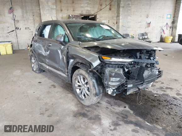 2019 Hyundai Santa Fe SE with VIN 5NMS2CAD7KH094144, listed as a IAAI auction lot 41984633 with 46,307 mi miles and . Bid and sale history available at DreamBid. Image 1.