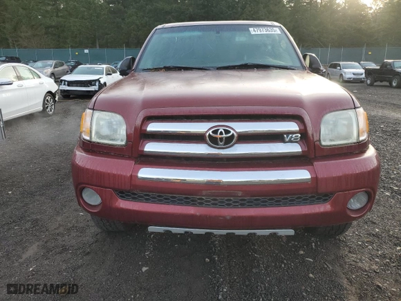 2004 Toyota Tundra SR5 with VIN 5TBBT44104S449247, listed as a Copart auction lot 47973635 with NaN miles and Salvage Title. Bid and sale history available at carsss.com. Image 5.