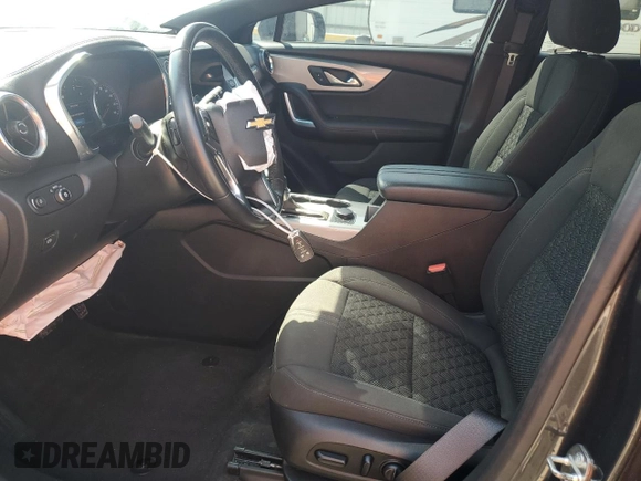 2020 Chevrolet Blazer LT with VIN 3GNKBCRS4LS553134, listed as a Copart auction lot 56344865 with 72,171 mi miles and Salvage title. Bid and sale history available at DreamBid. Image 7.