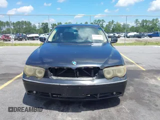 2005 BMW 7 Series 745Li with VIN WBAGN63545DS59212, listed as a IAAI auction lot 42510606 with 124,395 mi miles and . Bid and sale history available at DreamBid. Image 13.