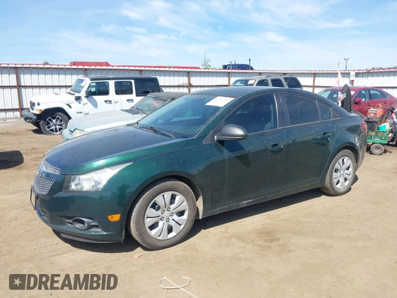 2014 Chevrolet Cruze LS with VIN 1G1PA5SH8E7474099, listed as a IAAI auction lot 42232347 with 130,351 mi miles and . Bid and sale history available at DreamBid. Image 2.