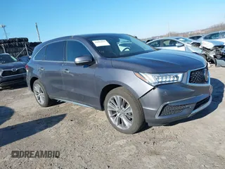 2018 Acura MDX w/Technology Pkg with VIN 5J8YD4H53JL008660, listed as a IAAI auction lot 41693613 with 62,663 mi miles. Bid and sale history available at carsss.com. Image 1.