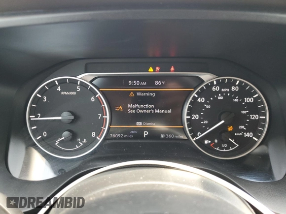 2023 Nissan Rogue S z VIN 5N1BT3AB1PC857790, wystawiony jako Copart lot #60016115 z przebiegiem 76 092 mil mil oraz Czysty tytuł • Clean title. Historia ofert i sprzedaży dostępna na DreamBid. Obrazek 9.