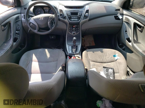 2014 Hyundai Elantra Limited z VIN 5NPDH4AE5EH530986, wystawiony jako Copart lot #58579715 z przebiegiem 186 583 mil mil oraz Czysty tytuł • Clean title. Historia ofert i sprzedaży dostępna na DreamBid. Obrazek 8.