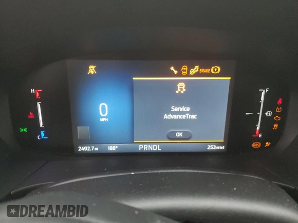 2025 Ford Escape Active with VIN 1FMCU0GN9SUA04848, listed as a Copart auction lot 83880344 with 2,492 mi miles and Salvage Title. Bid and sale history available at carsss.com. Image 9.