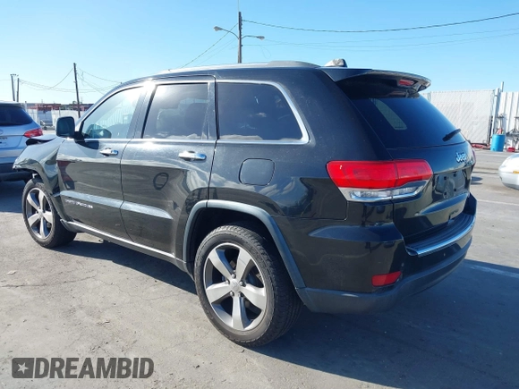 2015 Jeep Grand Cherokee Limited with VIN 1C4RJEBG9FC728175, listed as a IAAI auction lot 41783837 with 72,517 mi miles. Bid and sale history available at carsss.com. Image 3.