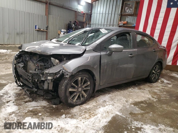 2021 Nissan Versa SV with VIN 3N1CN8EVXML924670, listed as a Copart auction lot 41926295 with 73,846 mi miles and Salvage Title. Bid and sale history available at carsss.com. Image 1.