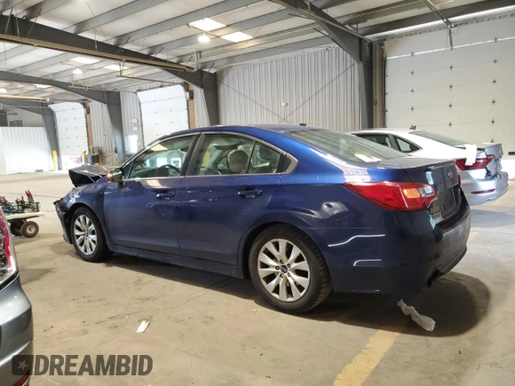 2015 Subaru Legacy Premium with VIN 4S3BNAH65F3002147, listed as a Copart auction lot 62460985 with 105,561 mi miles and Salvage title. Bid and sale history available at DreamBid. Image 2.