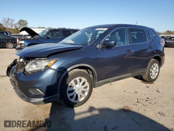 2016 Nissan Rogue SV with VIN KNMAT2MV9GP665364, listed as a Copart auction lot 83543364 with 131,164 mi miles and Clean Title. Bid and sale history available at DreamBid. Image 1.
