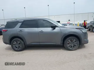 2023 Nissan Pathfinder S with VIN 5N1DR3AC0PC205758, listed as a IAAI auction lot 41796997 with 37,062 mi miles and . Bid and sale history available at DreamBid. Image 14.