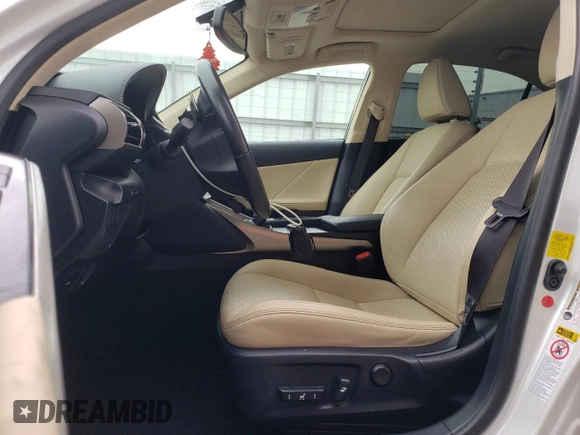 2016 Lexus IS 200t with VIN JTHBA1D26G5033815, listed as a Copart auction lot 49961555 with 95,304 mi miles and Salvage Title. Bid and sale history available at DreamBid. Image 7.