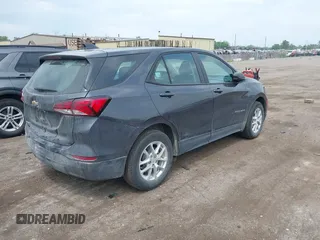 2022 Chevrolet Equinox LS with VIN 3GNAXHEVXNS213306, listed as a IAAI auction lot 42427872 with 45,527 mi miles and . Bid and sale history available at DreamBid. Image 4.