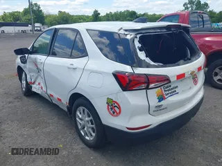 2022 Chevrolet Equinox LS z VIN 3GNAXHEV8NS220156, wystawiony jako IAAI lot #42318190 z przebiegiem 116 433 mil mil oraz . Historia ofert i sprzedaży dostępna na DreamBid. Obrazek 3.