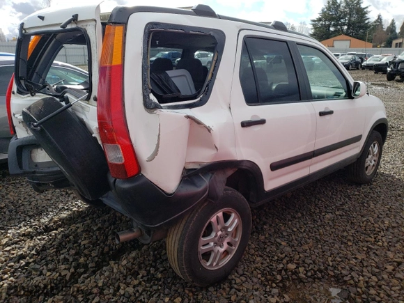 2003 Honda CR-V EX with VIN JHLRD78853C049652, listed as a Copart auction lot 48781565 with 127,924 mi miles and Salvage Title. Bid and sale history available at carsss.com. Image 3.