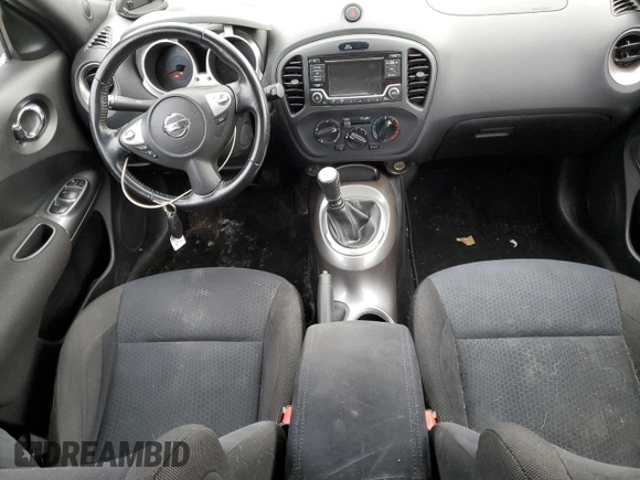 2015 Nissan Juke SV with VIN JN8AF5MR9FT509833, listed as a Copart auction lot 85975134 with 169,304 mi miles and Salvage Title. Bid and sale history available at carsss.com. Image 8.