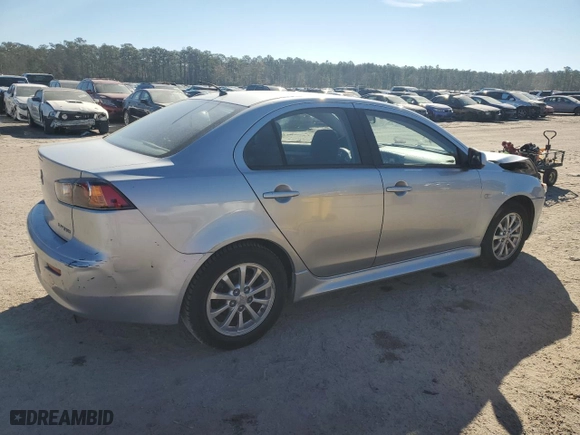 2014 Mitsubishi Lancer ES with VIN JA32U2FUXEU017535, listed as a Copart auction lot 41632535 with 130,108 mi miles and Clean Title. Bid and sale history available at carsss.com. Image 3.