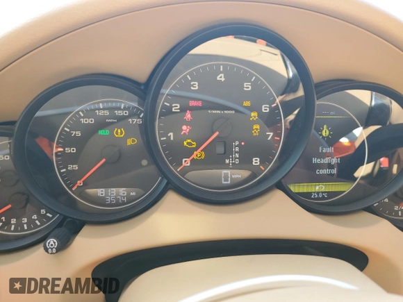 2012 Porsche Cayenne with VIN WP1AA2A2XCLA10081, listed as a Copart auction lot 55394935 with 181,316 mi miles and Salvage title. Bid and sale history available at DreamBid. Image 9.