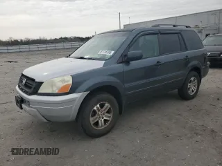 2005 Honda Pilot EX with VIN 5FNYF18465B038310, listed as a Copart auction lot 51116105 with 214,662 mi miles and Salvage Title. Bid and sale history available at carsss.com. Image 1.