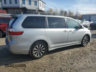 2019 Toyota Sienna LE with VIN 5TDJZ3DC1KS217606, listed as a Copart auction lot 78441064 with 71,717 mi miles and Salvage Title. Bid and sale history available at carsss.com. Image 3.