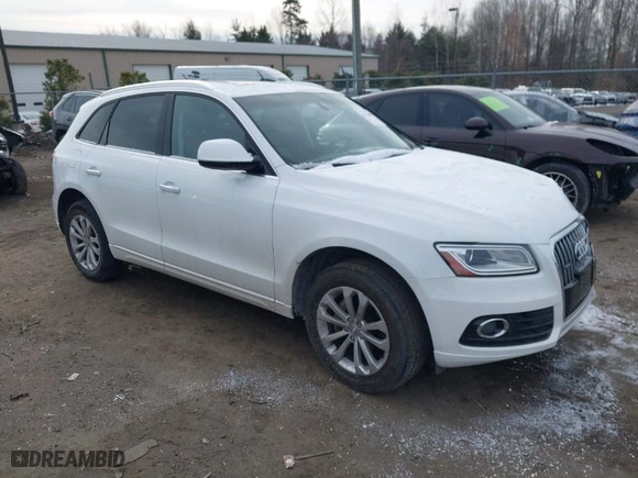 2016 Audi Q5 Premium with VIN WA1C2AFP1GA140297, listed as a IAAI auction lot 41374004 with 104,196 mi miles. Bid and sale history available at carsss.com. Image 1.