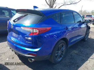 2022 Acura RDX w/A-Spec Package with VIN 5J8TC2H68NL012686, listed as a IAAI auction lot 42018498 with 33,308 mi miles. Bid and sale history available at carsss.com. Image 4.
