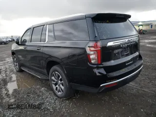 2023 Chevrolet Suburban LT with VIN 1GNSCCKD5PR187072, listed as a Copart auction lot 81992853 with 21,273 mi miles and Salvage Title. Bid and sale history available at DreamBid. Image 2.