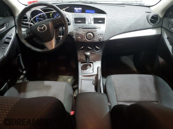 2012 Mazda 3 i Touring with VIN JM1BL1L89C1542820, listed as a Copart auction lot 47383885 with 117,204 mi miles and Salvage Title. Bid and sale history available at DreamBid. Image 8.