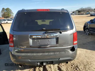 2012 Honda Pilot Touring with VIN 5FNYF3H90CB036699, listed as a Copart auction lot 45858635 with 161,132 mi miles and Salvage Title. Bid and sale history available at carsss.com. Image 6.
