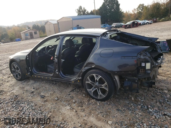 2020 Kia Stinger GT-Line with VIN KNAE15LA7L6076947, listed as a Copart auction lot 78485194 with 34,053 mi miles and Salvage Title. Bid and sale history available at DreamBid. Image 2.