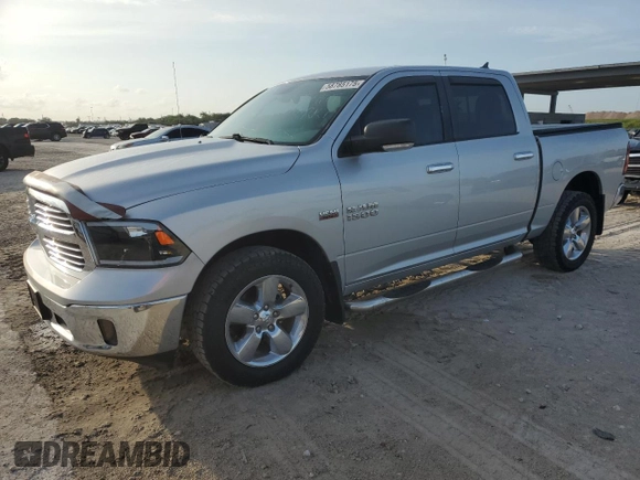 2015 Ram 1500 Big Horn z VIN 1C6RR7LTXFS757343, wystawiony jako Copart lot #58785175 z przebiegiem 165 032 mil mil oraz Czysty tytuł • Clean title. Historia ofert i sprzedaży dostępna na DreamBid. Obrazek 1.