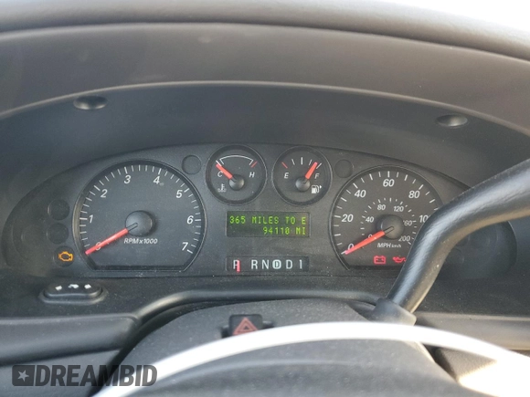 2004 Ford Taurus SES with VIN 1FAFP55UX4A139119, listed as a Copart auction lot 46315495 with 94,110 mi miles and Salvage Title. Bid and sale history available at DreamBid. Image 9.