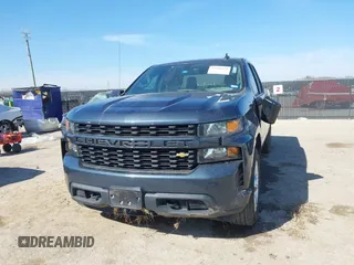 2020 Chevrolet Silverado 1500 Custom with VIN 1GCRWBEK8LZ194773, listed as a IAAI auction lot 41568424 with 127,209 mi miles. Bid and sale history available at carsss.com. Image 17.