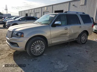 2017 Lincoln Navigator Select with VIN 5LMJJ2HT3HEL08105, listed as a Copart auction lot 61899155 with 80,175 mi miles and Salvage title. Bid and sale history available at DreamBid. Image 1.