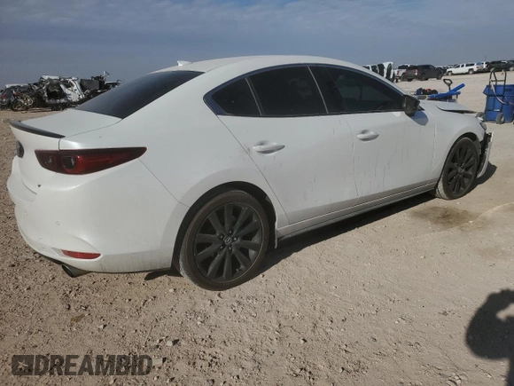 2024 Mazda 3 Premium Plus with VIN 3MZBPBEY3RM407459, listed as a Copart auction lot 47010515 with 9,534 mi miles and Salvage Title. Bid and sale history available at carsss.com. Image 3.