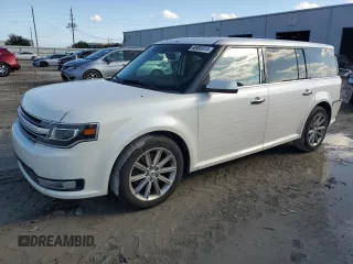 2017 Ford Flex Limited with VIN 2FMHK6D81HBA11806, listed as a Copart auction lot 86980814 with 156,763 mi miles and Salvage Title. Bid and sale history available at carsss.com. Image 1.