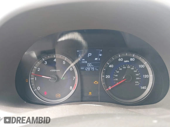 2013 Hyundai Accent GLS with VIN KMHCT4AE3DU325550, listed as a IAAI auction lot 41185651 with 128,791 mi miles and . Bid and sale history available at DreamBid. Image 7.