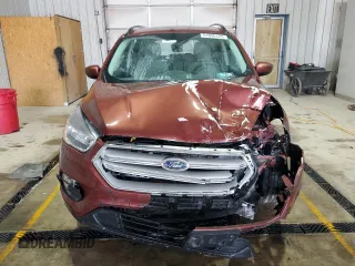 2018 Ford Escape SE with VIN 1FMCU0GD5JUA73381, listed as a Copart auction lot 51056125 with 92,500 mi miles and Salvage Title. Bid and sale history available at carsss.com. Image 5.