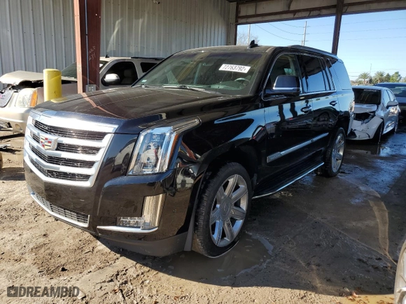 2018 Cadillac Escalade Luxury with VIN 1GYS4BKJ4JR398657, listed as a Copart auction lot 72763792 with 0 mi miles. Bid and sale history available at carsss.com. Image 1.