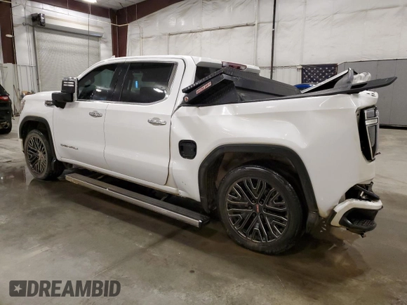 2022 GMC Sierra 1500 Limited Denali with VIN 3GTU9FEL5NG107996, listed as a Copart auction lot 81591094 with 25,969 mi miles and Salvage Title. Bid and sale history available at carsss.com. Image 2.