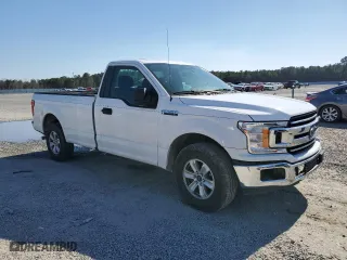 2019 Ford F-150 XL with VIN 1FTMF1C57KKD38404, listed as a Copart auction lot 46847675 with 213,349 mi miles and Clean Title. Bid and sale history available at carsss.com. Image 4.