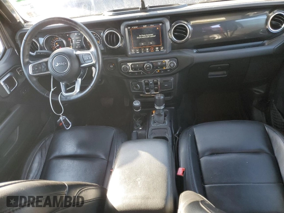 2020 Jeep Wrangler Unlimited Sahara Altitude z VIN 1C4HJXEG7LW312770, wystawiony jako Copart lot #81186294 z przebiegiem 56 926 mil mil oraz Szkoda całkowita • Salvage title. Historia ofert i sprzedaży dostępna na DreamBid. Obrazek 8.