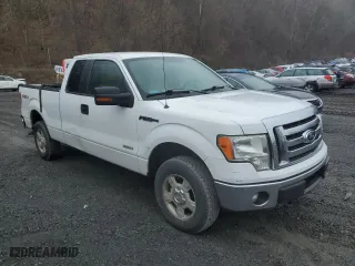 2011 Ford F-150 XL with VIN 1FTFX1ET6BFC01965, listed as a Copart auction lot 52103095 with 138,872 mi miles and Clean Title. Bid and sale history available at carsss.com. Image 4.